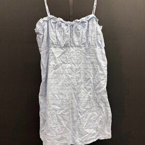 Derek Heart Blue Eyelet Lace Dress